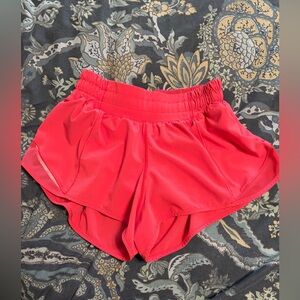 Lululemon Hotty Hot High-Rise Lined Shorts 2.5” Size 2